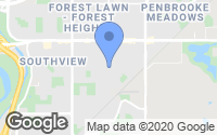 Map of Wildwood, AB